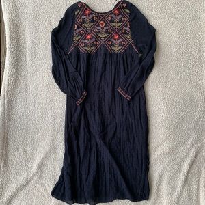 Zara Trafaluc collection embroidered dress - XS
